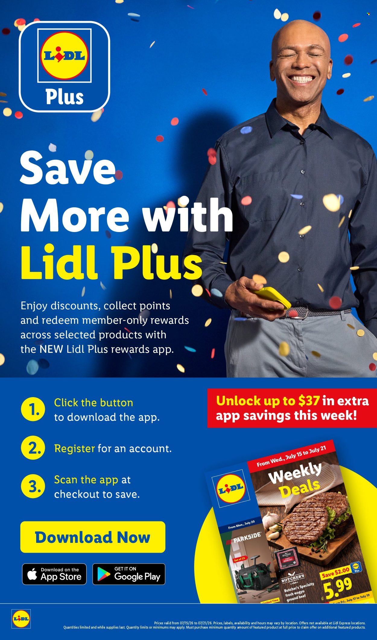 Lidl ad  - 07.15.2026 - 07.21.2026. Page 1