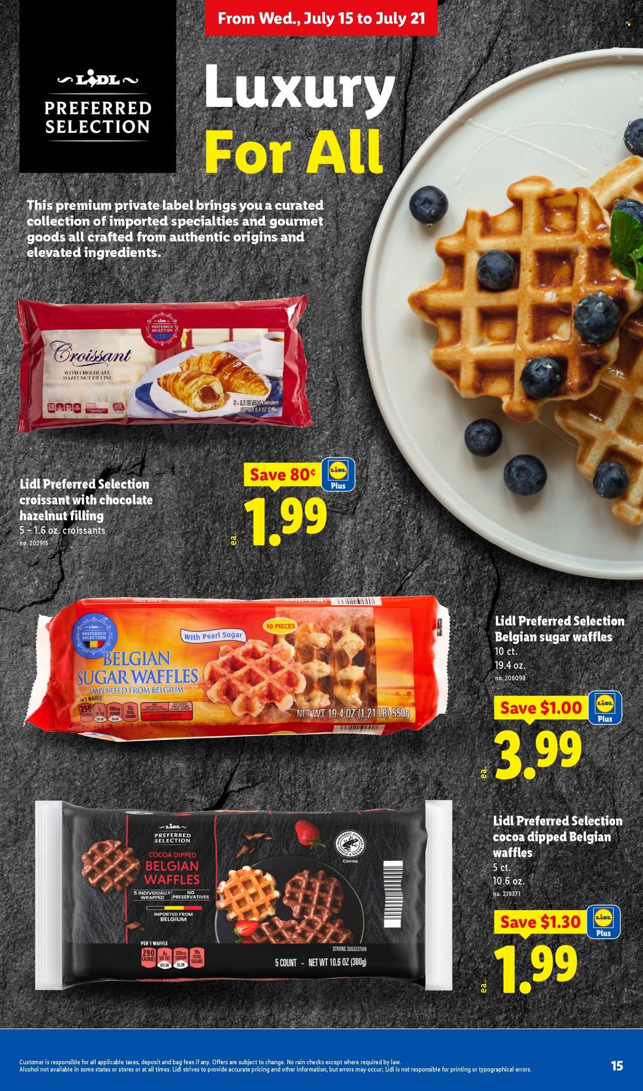 Lidl ad  - 07.15.2026 - 07.21.2026. Page 15