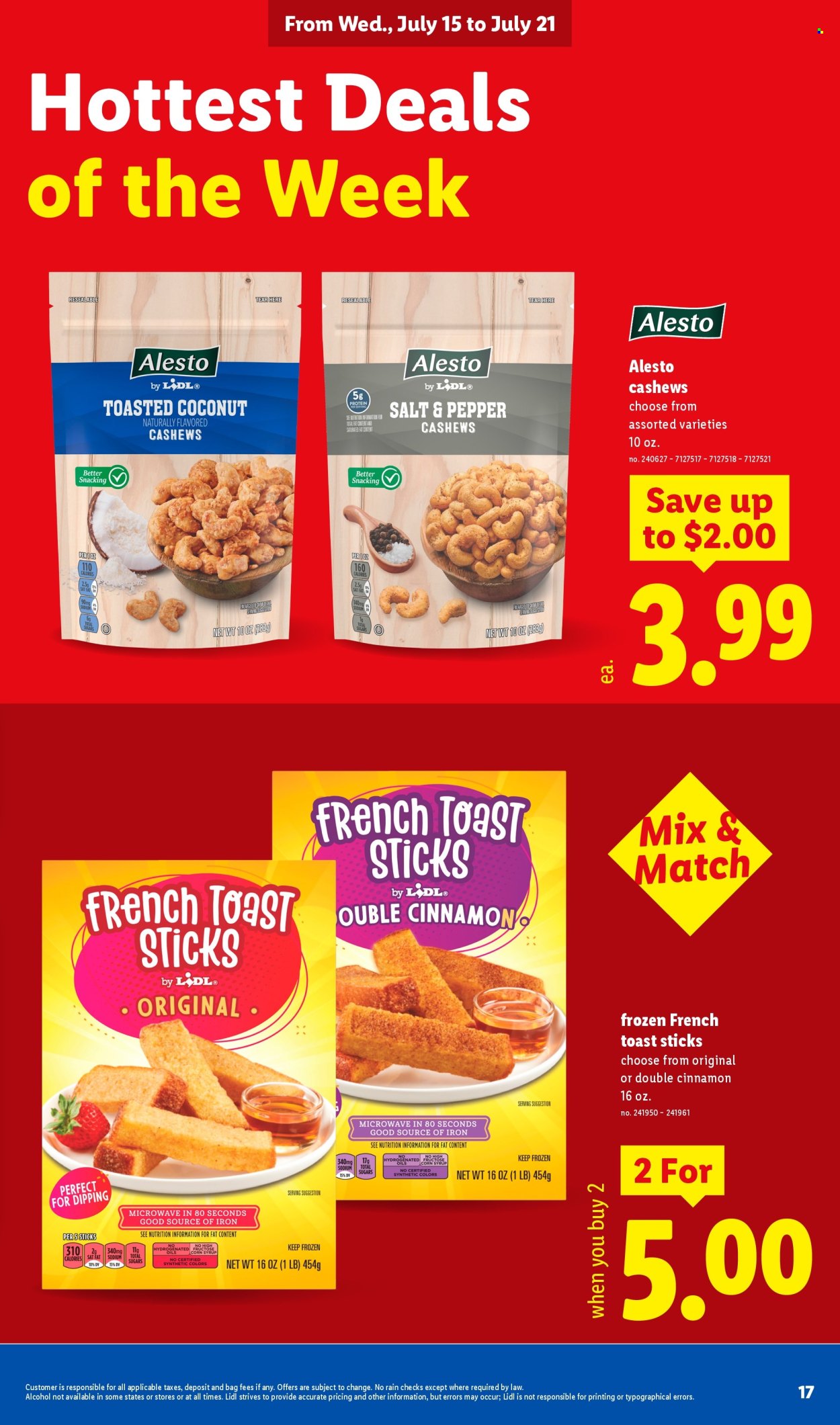 Lidl ad  - 07.15.2026 - 07.21.2026. Page 17