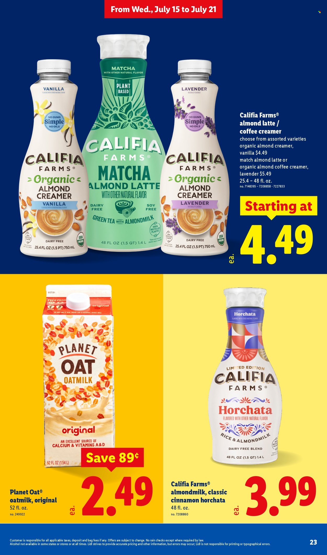 Lidl ad  - 07.15.2026 - 07.21.2026. Page 23
