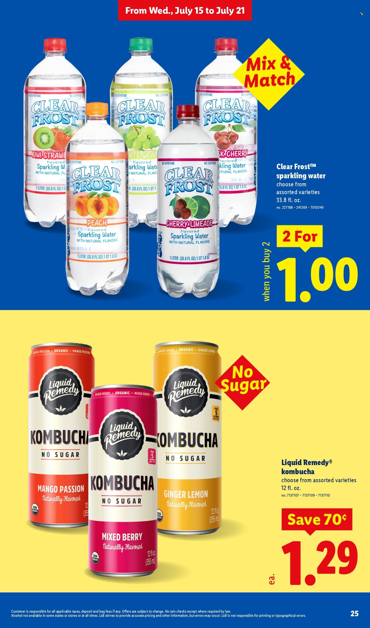 Lidl ad  - 07.15.2026 - 07.21.2026. Page 25