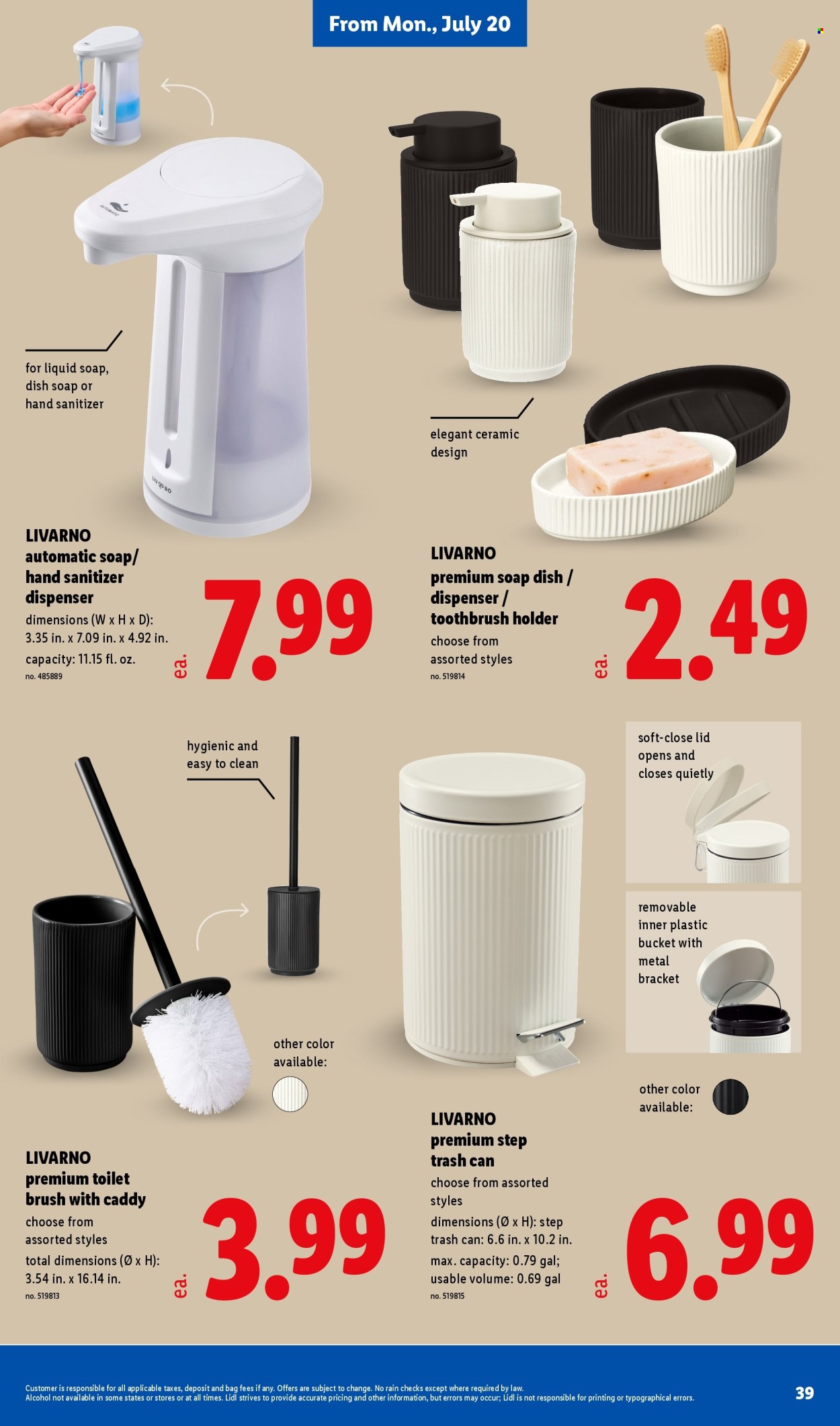 Lidl ad  - 07.15.2026 - 07.21.2026. Page 39