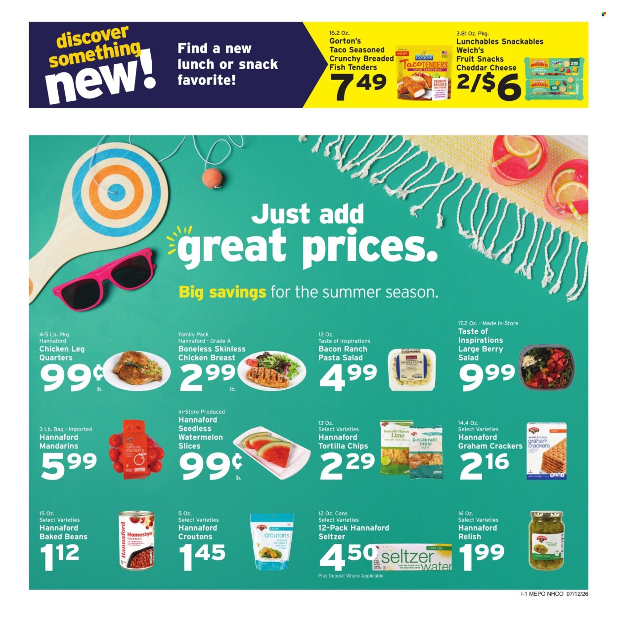 Hannaford ad  - 07.12.2026 - 07.18.2026. Page 9