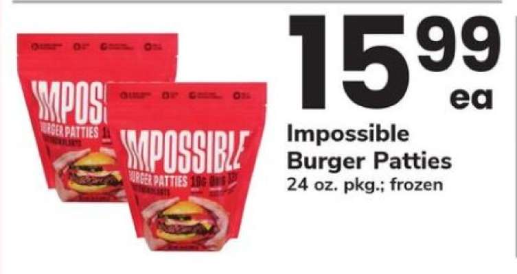 Impossible Burger Patties