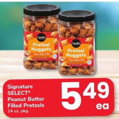Signature SELECT® Peanut Butter Filled Pretzels
