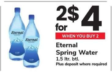 Eternal Spring Water