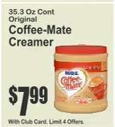 Coffee mate Creamer