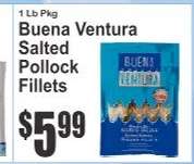 Buena Ventura Salted Pollock Fillets