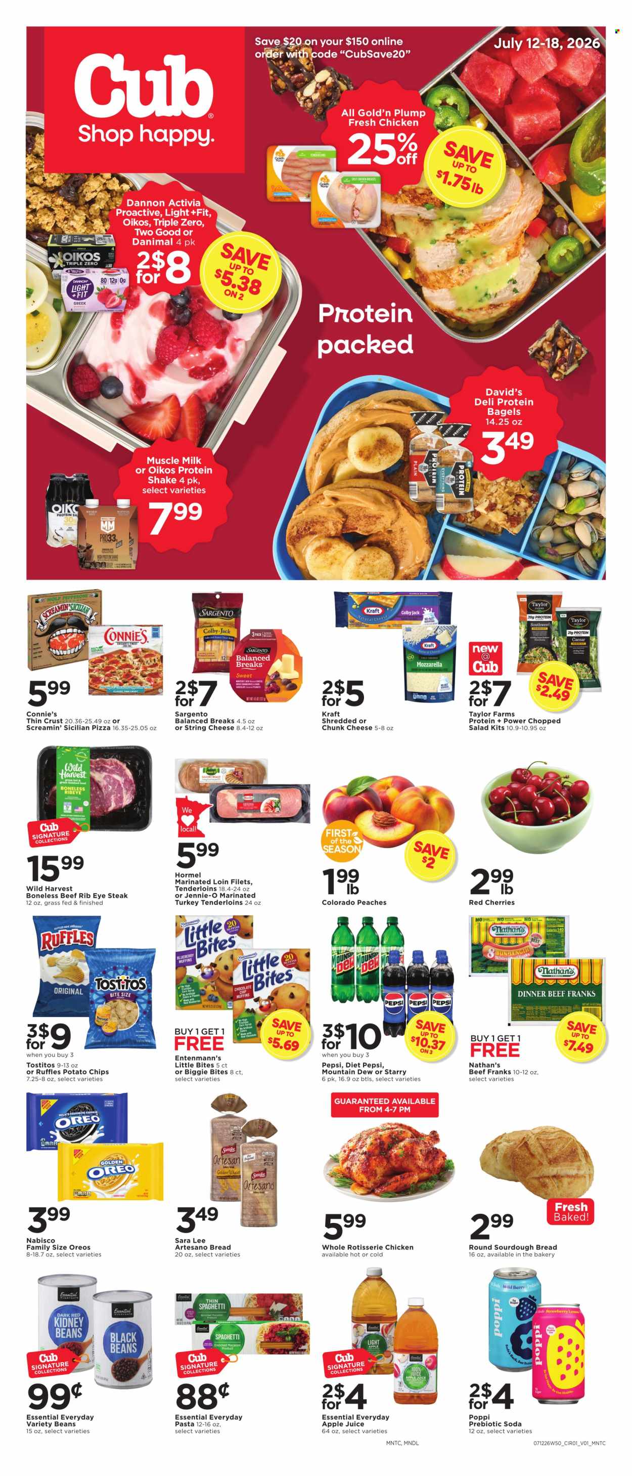 Cub Foods ad  - 07.12.2026 - 07.18.2026. Page 1