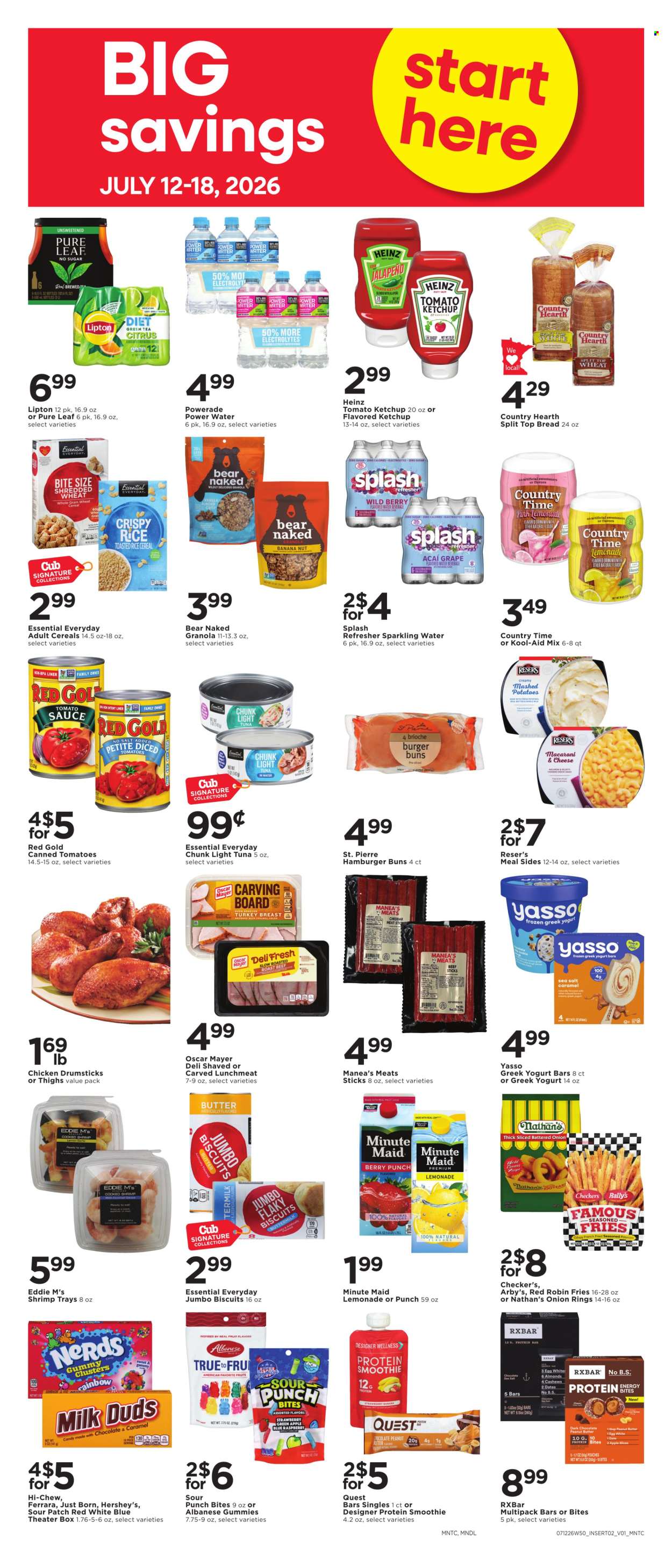 Cub Foods ad  - 07.12.2026 - 07.18.2026. Page 5