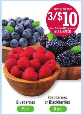 Raspberries or Blackberries