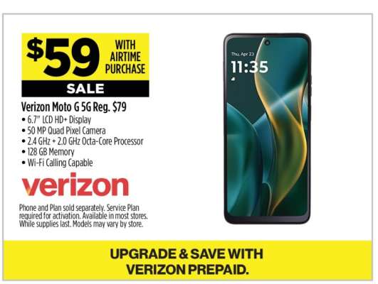 Verizon Moto G 5G