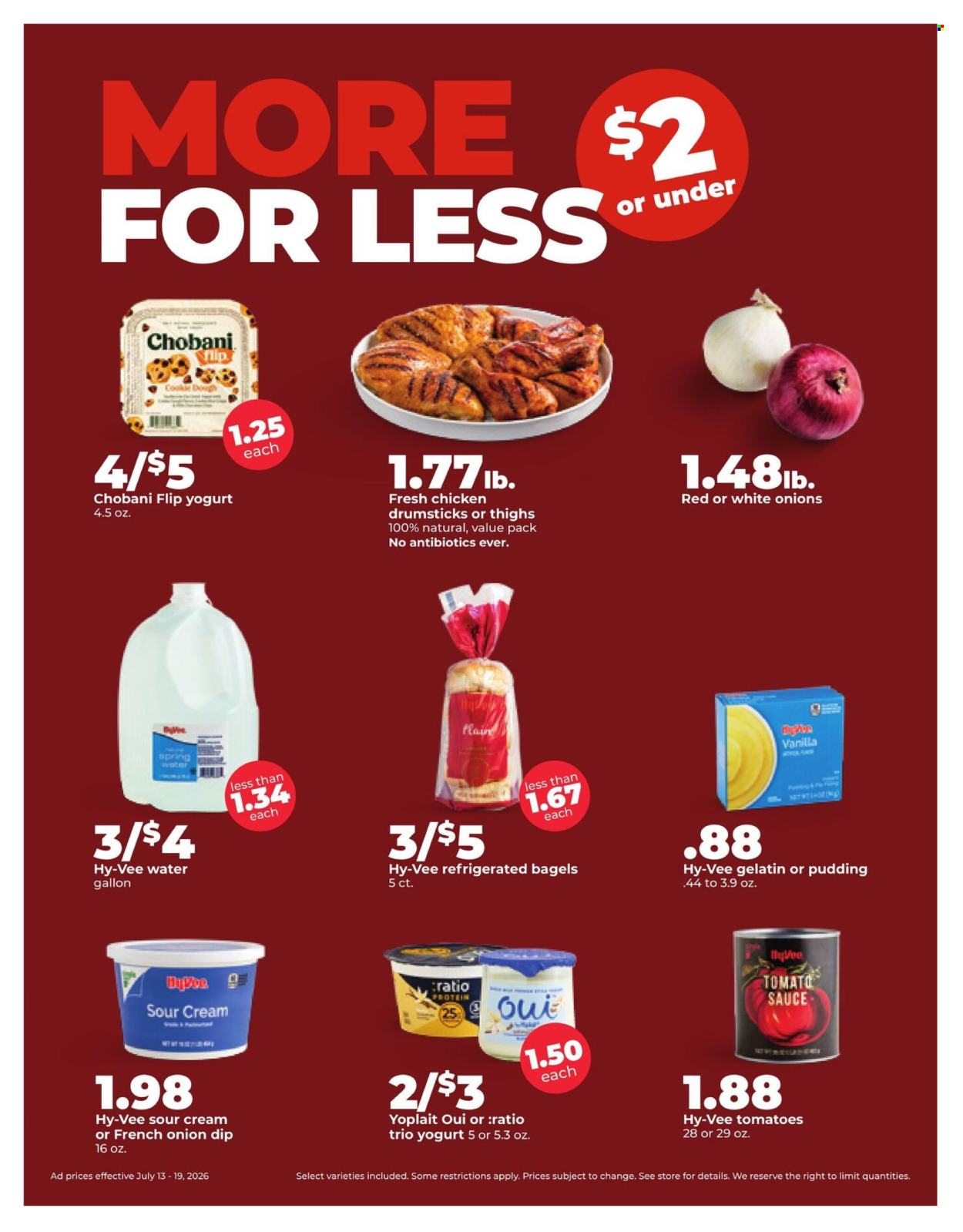 Hy-Vee ad  - 07.13.2026 - 07.19.2026. Page 3