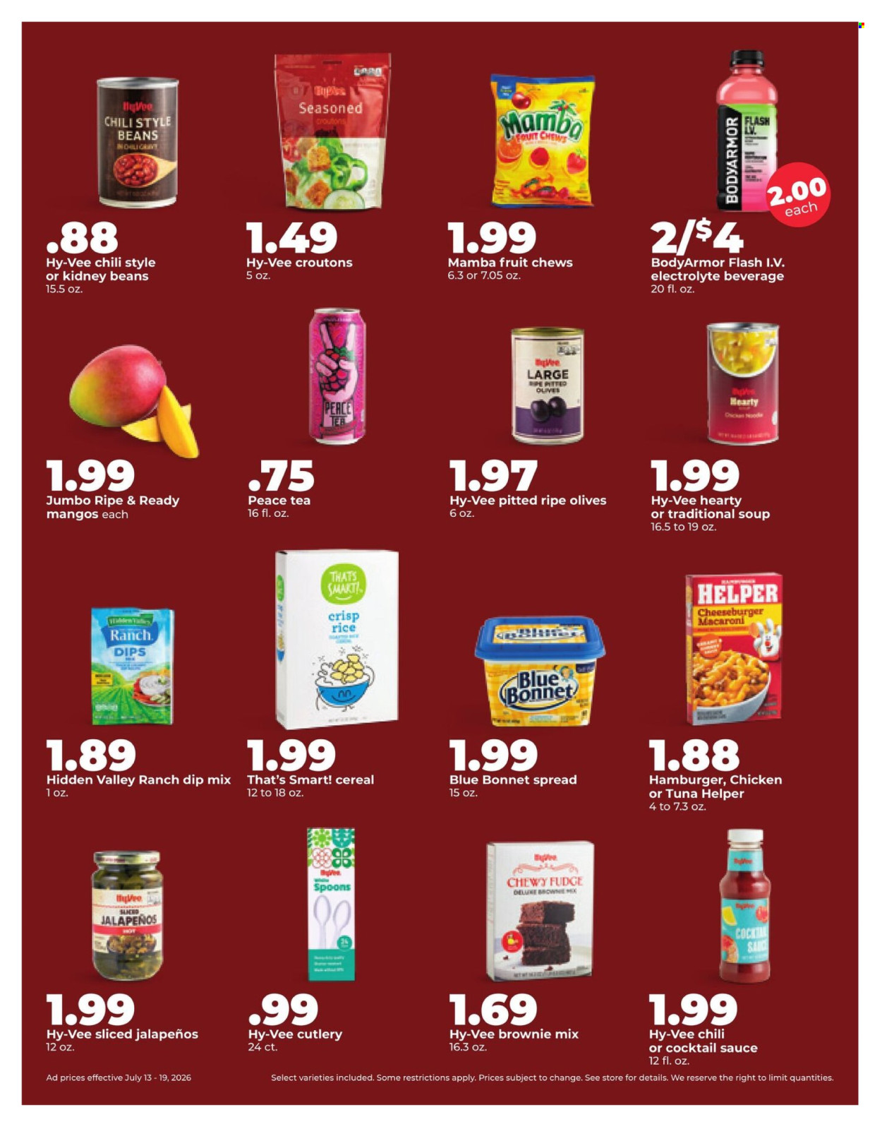 Hy-Vee ad  - 07.13.2026 - 07.19.2026. Page 4