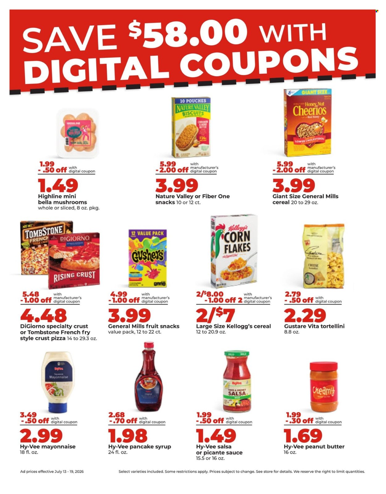 Hy-Vee ad  - 07.13.2026 - 07.19.2026. Page 7