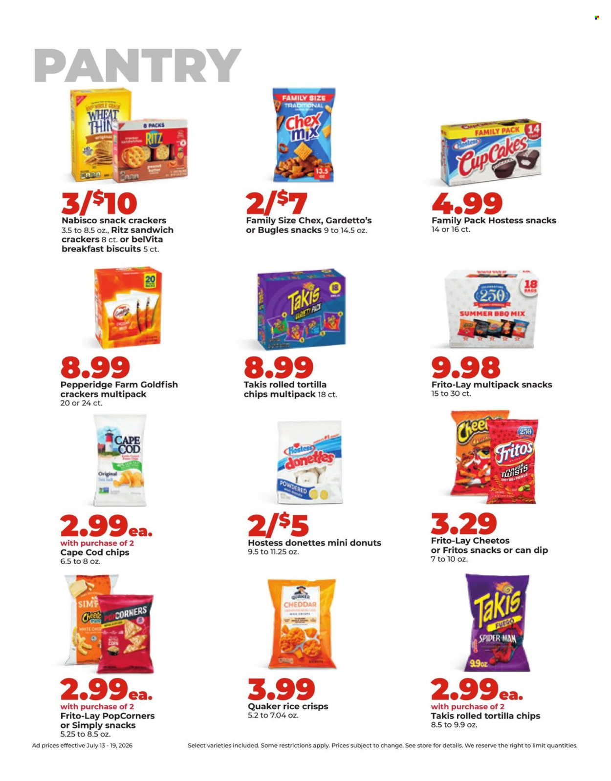 Hy-Vee ad  - 07.13.2026 - 07.19.2026. Page 21