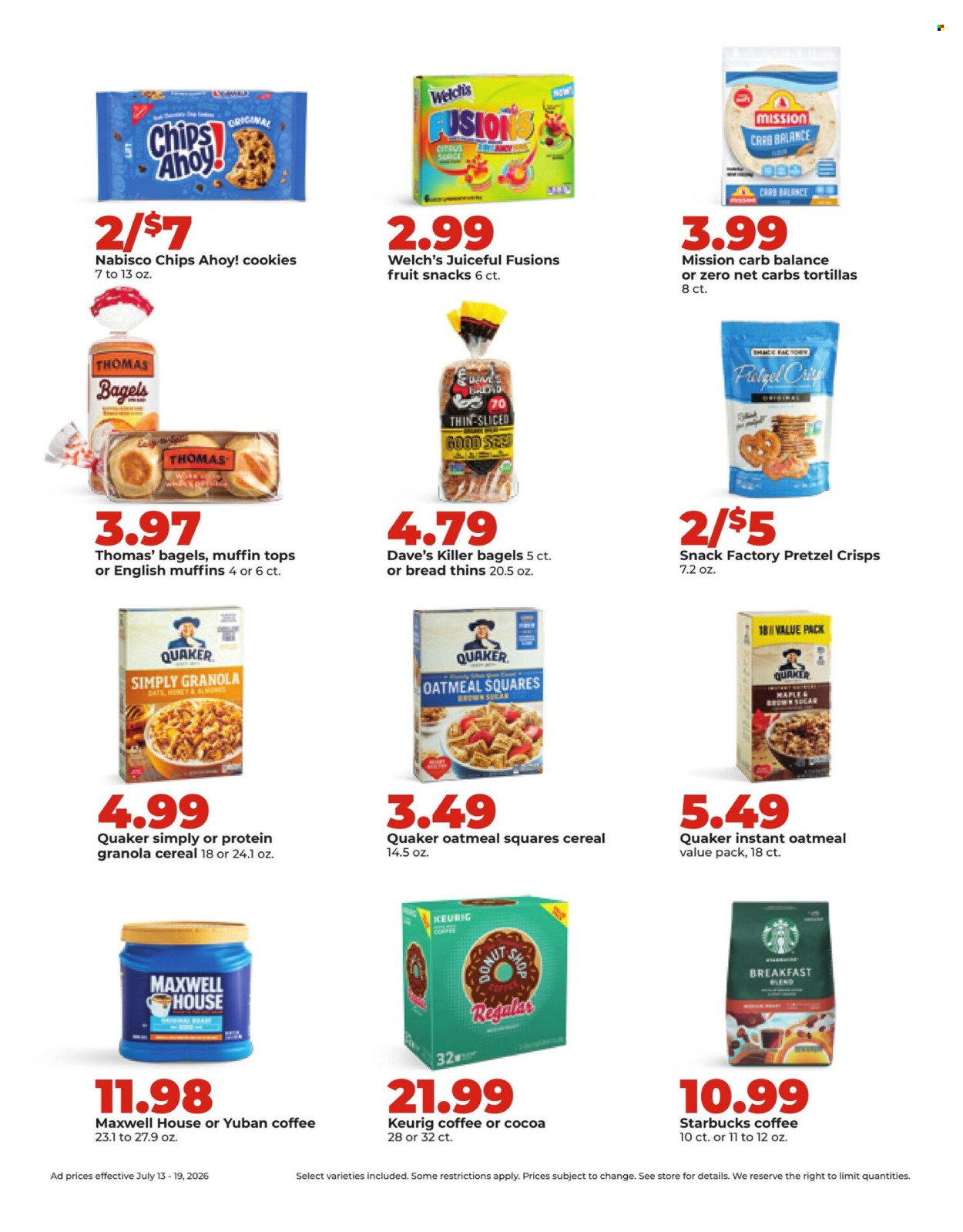 Hy-Vee ad  - 07.13.2026 - 07.19.2026. Page 22
