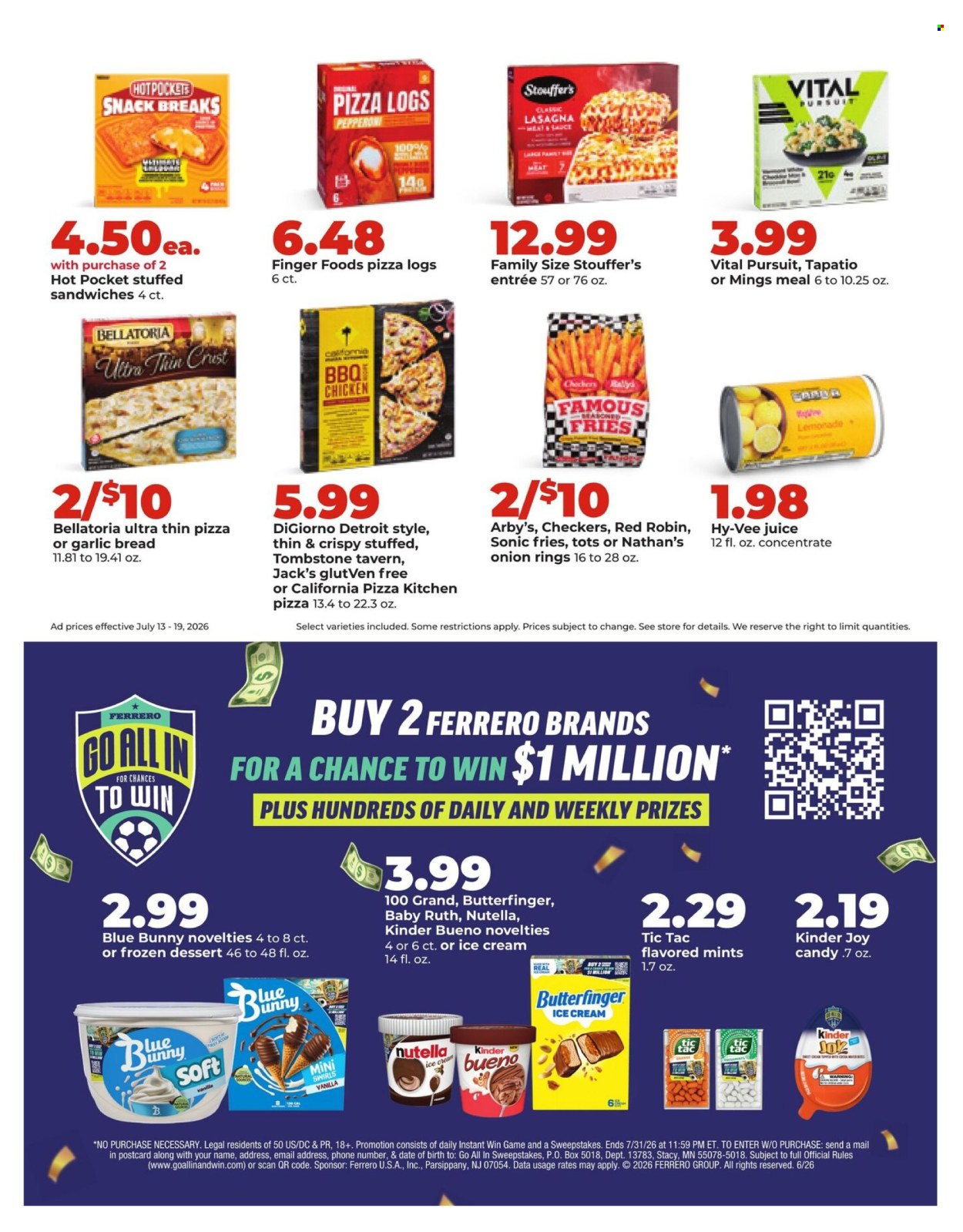 Hy-Vee ad  - 07.13.2026 - 07.19.2026. Page 31