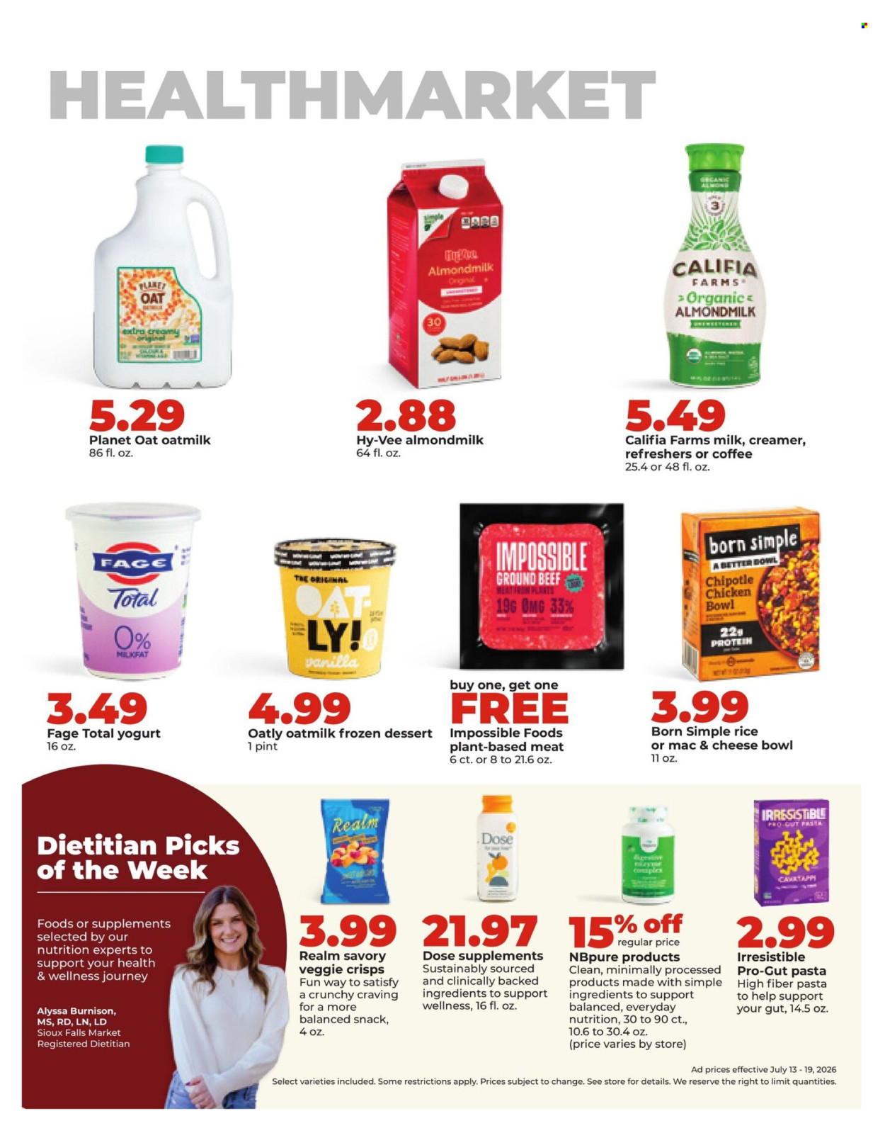 Hy-Vee ad  - 07.13.2026 - 07.19.2026. Page 33