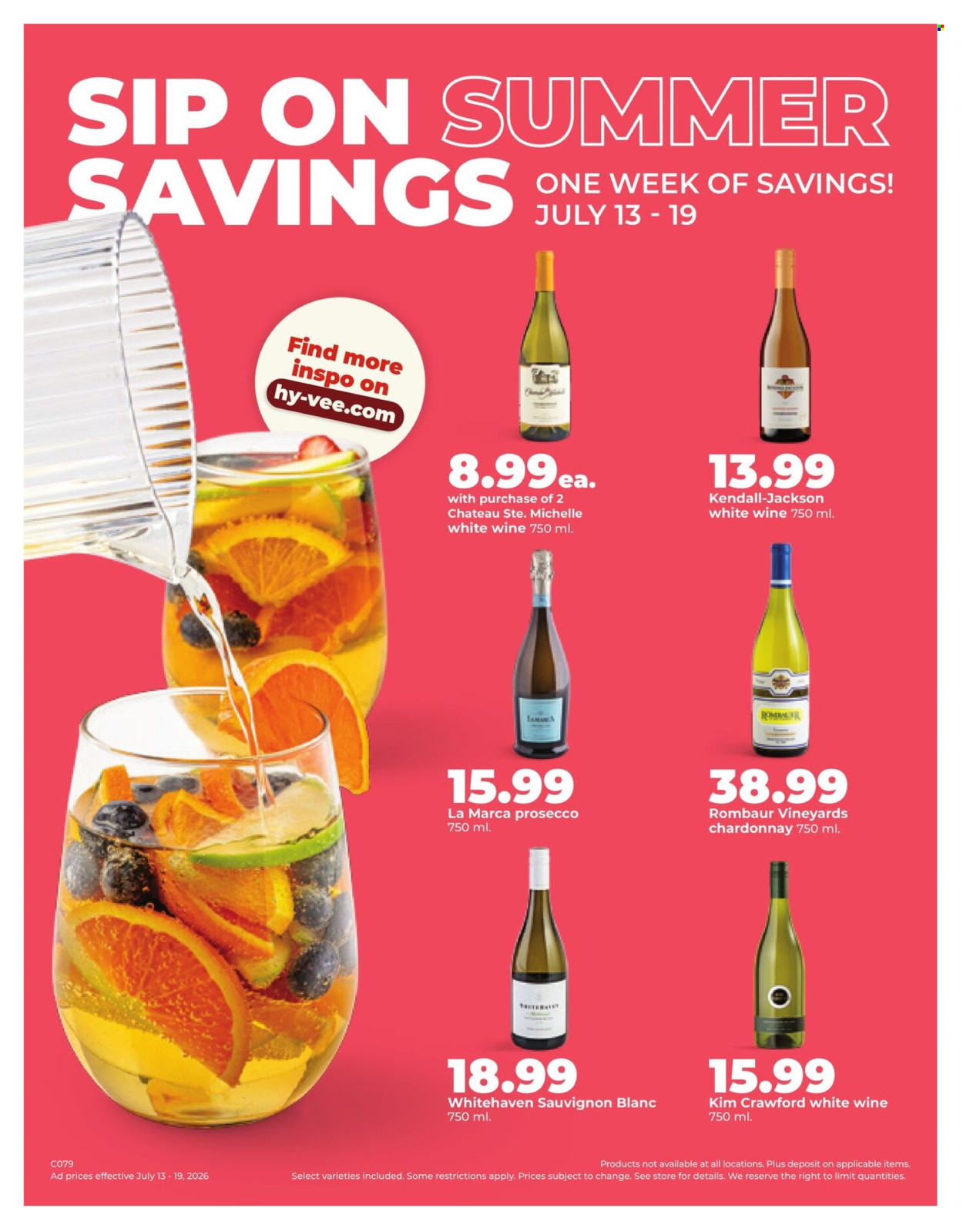 Hy-Vee ad  - 07.13.2026 - 07.19.2026. Page 41