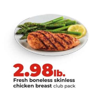 Fresh Boneless Skinless Chicken Breast