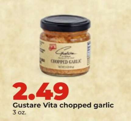 Gustare Vita chopped garlic