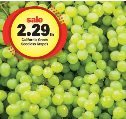California Green Seedless Grapes