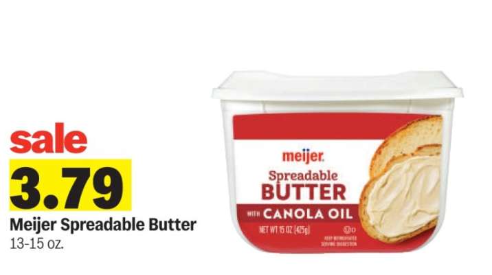 Meijer Spreadable Butter