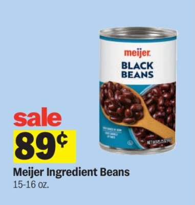 Meijer Ingredient Beans