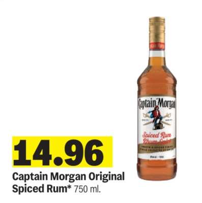 Captain Morgan Original Spiced Rum*