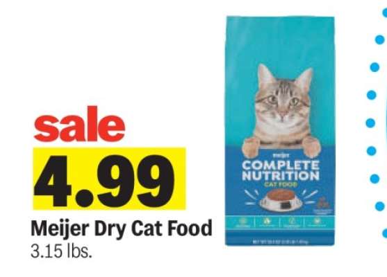 Meijer Dry Cat Food