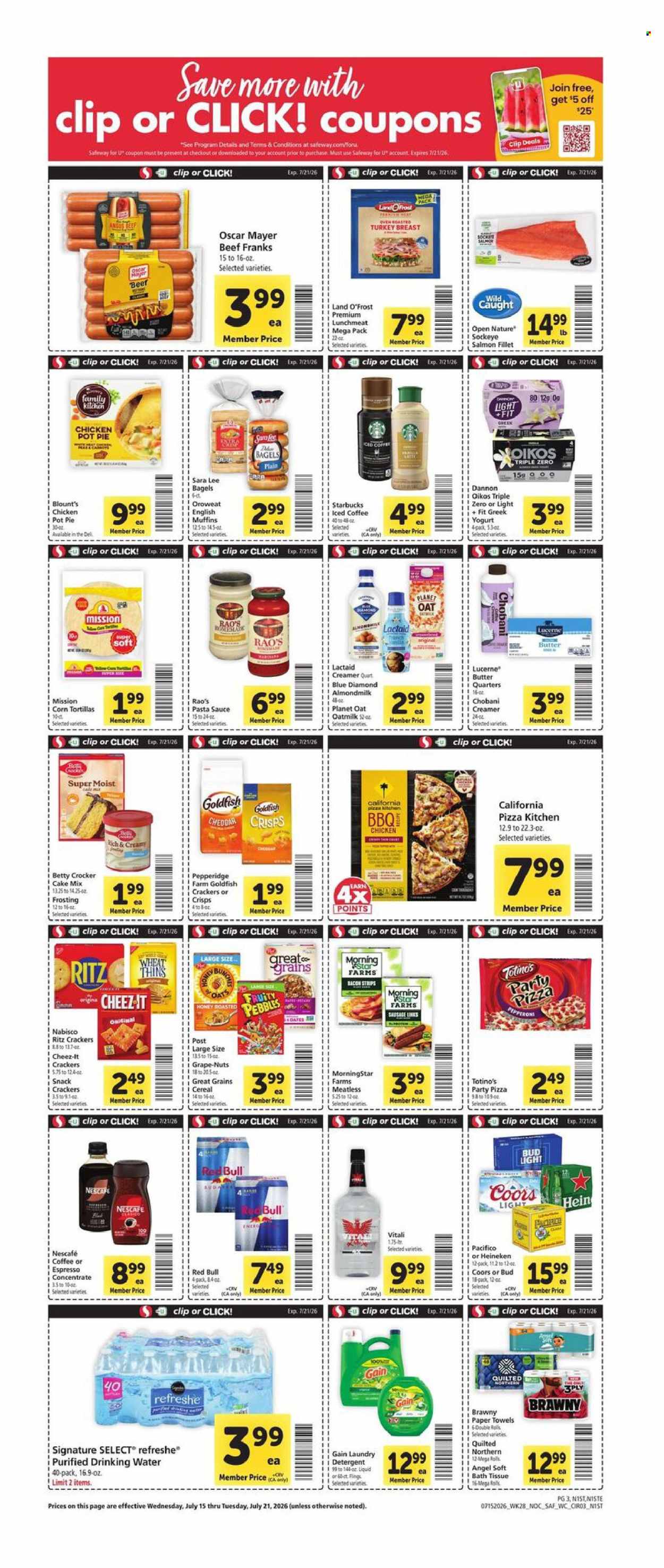 Safeway ad  - 07.15.2026 - 07.21.2026. Page 3