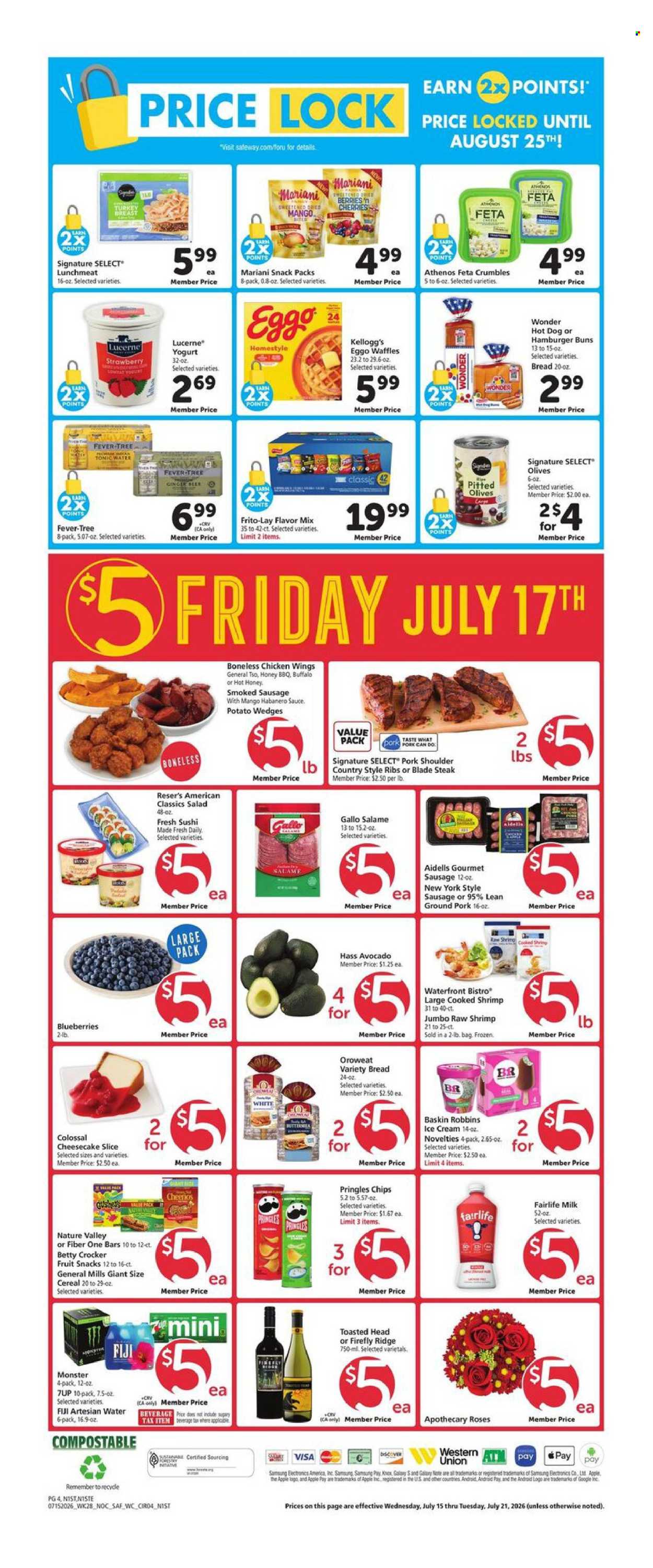 Safeway ad  - 07.15.2026 - 07.21.2026. Page 4