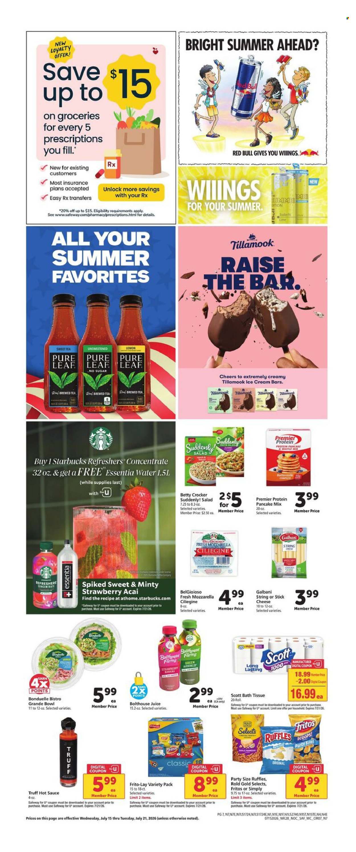 Safeway ad  - 07.15.2026 - 07.21.2026. Page 7