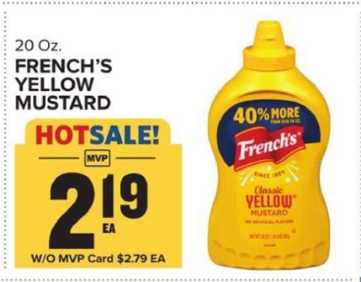 French's Yellow Mustard