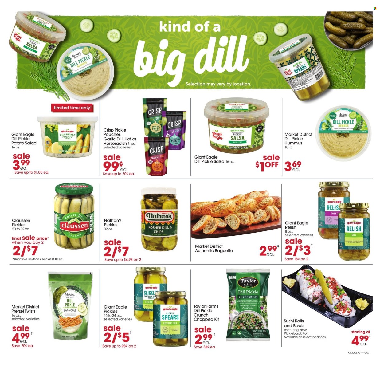 Giant Eagle ad  - 07.16.2026 - 07.22.2026. Page 7