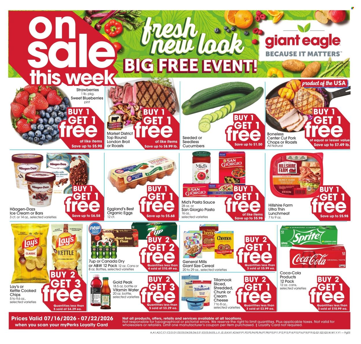 Giant Eagle ad  - 07.16.2026 - 07.22.2026. Page 3