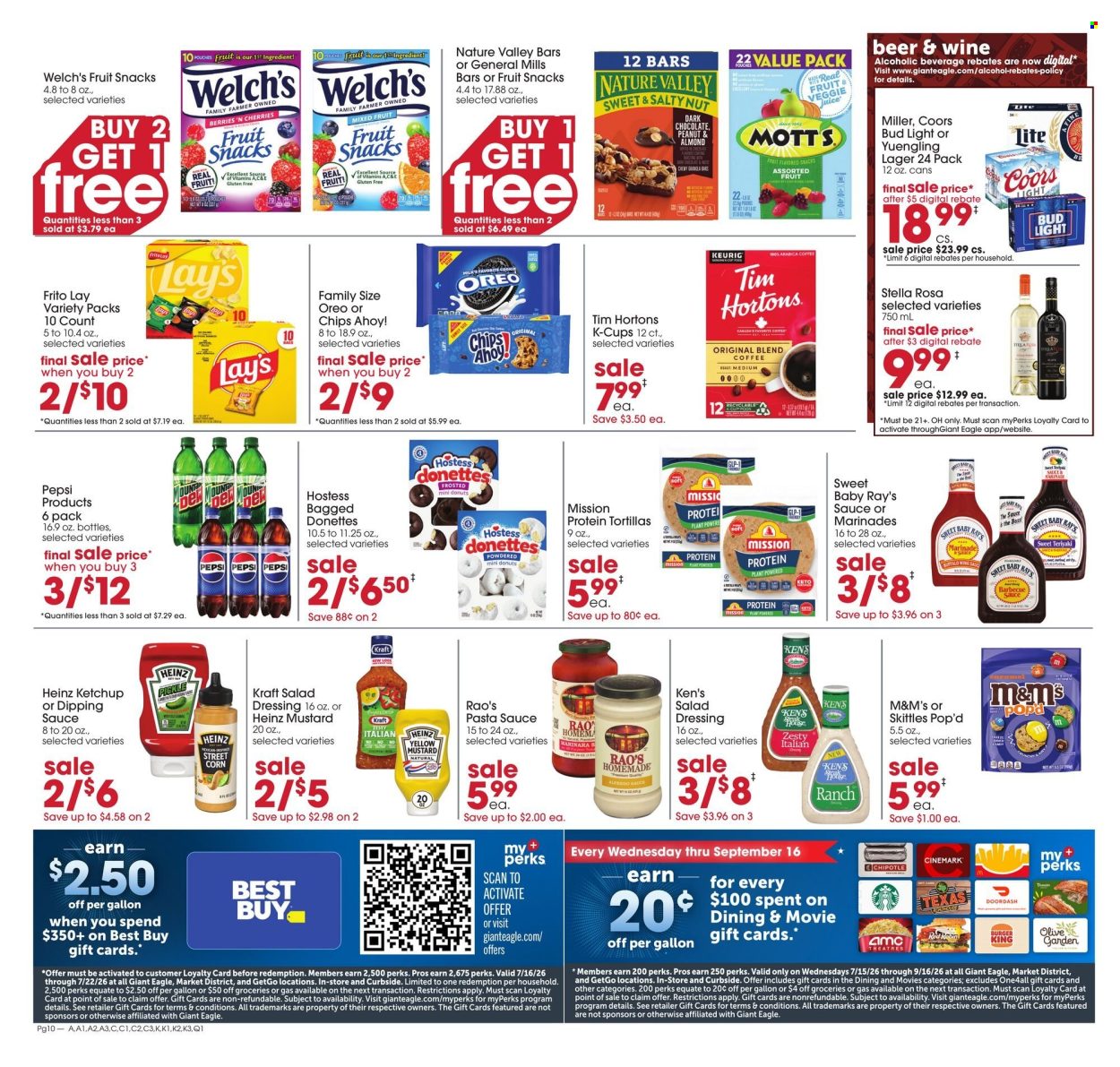 Giant Eagle ad  - 07.16.2026 - 07.22.2026. Page 10