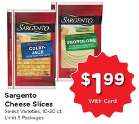 Sargento Cheese Slices*