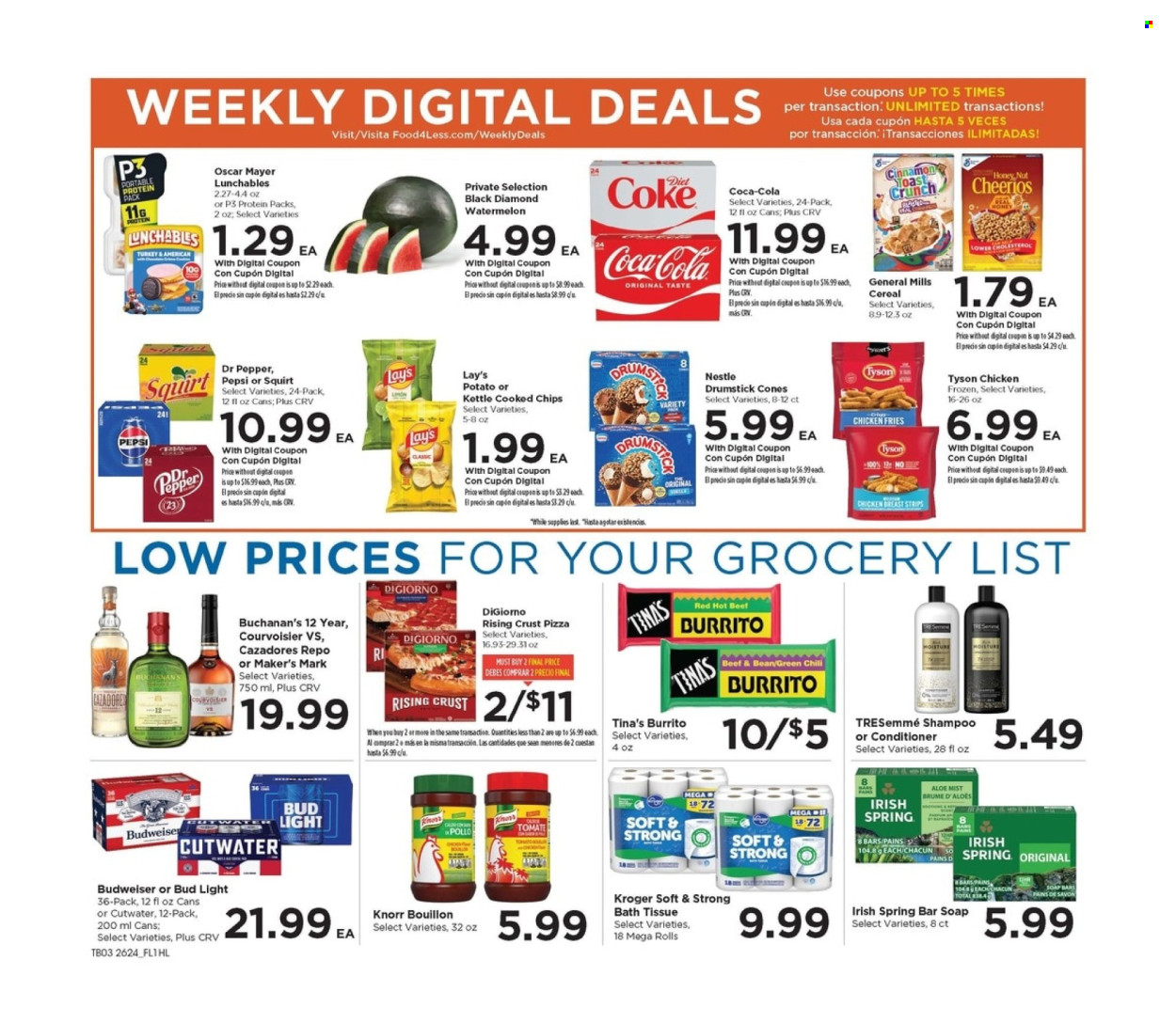 Food 4 Less ad  - 07.15.2026 - 07.21.2026. Page 4
