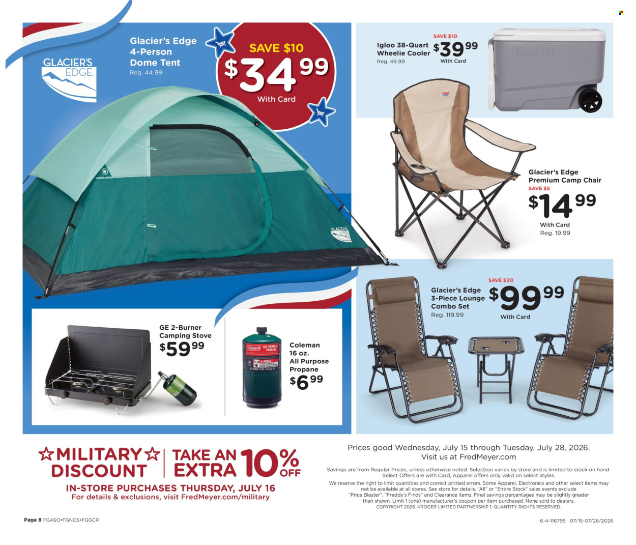 Fred Meyer ad  - 07.15.2026 - 07.28.2026. Page 10