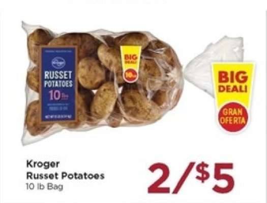 Kroger Russet Potatoes