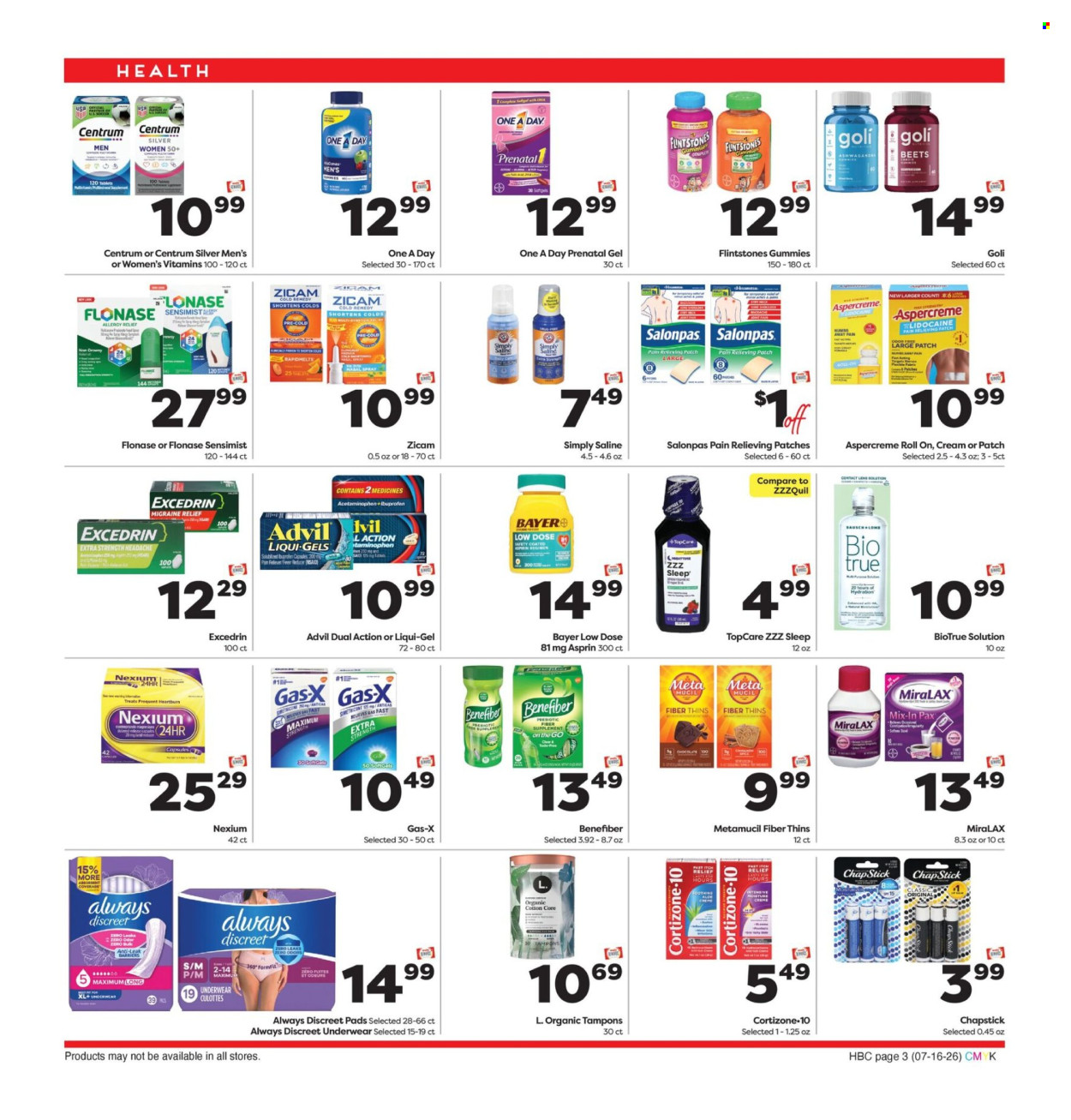 Weis ad  - 07.16.2026 - 08.12.2026. Page 3
