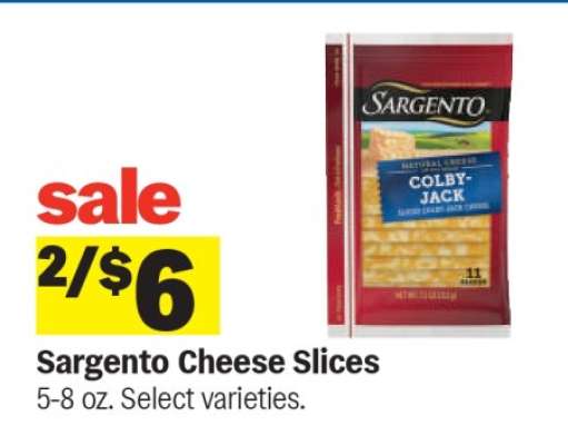 Sargento Cheese Slices*