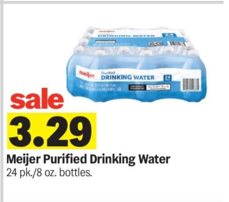 Meijer Purified Drinking Water
