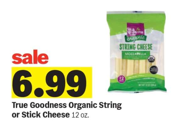 True Goodness Organic String or Stick Cheese