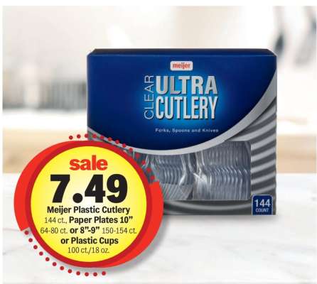 Meijer Plastic Cutlery