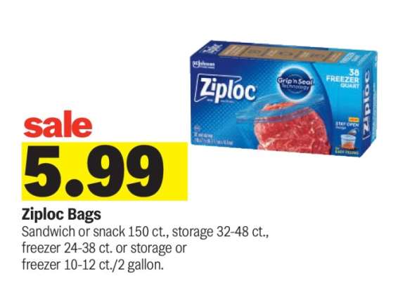 Ziploc Bags