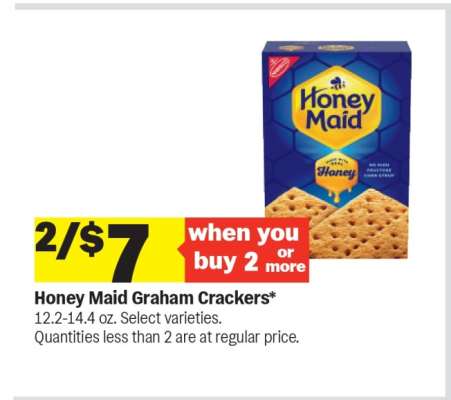 Honey Maid Graham Crackers*