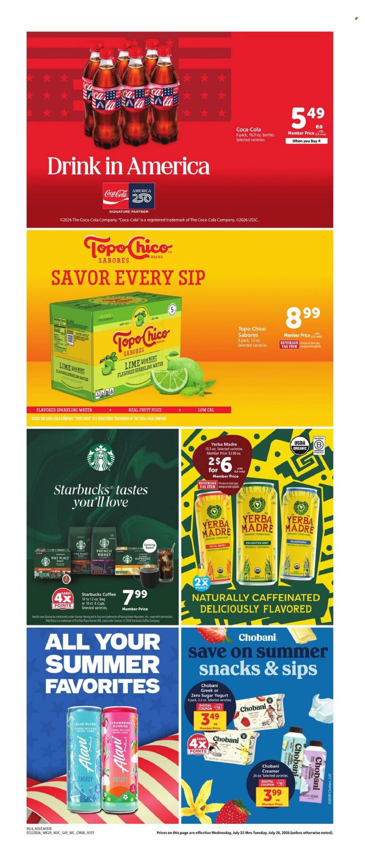 Safeway ad  - 07.22.2026 - 07.28.2026. Page 6